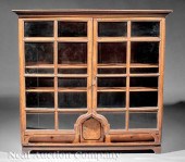 A Swiss Carved Wood Display Ca