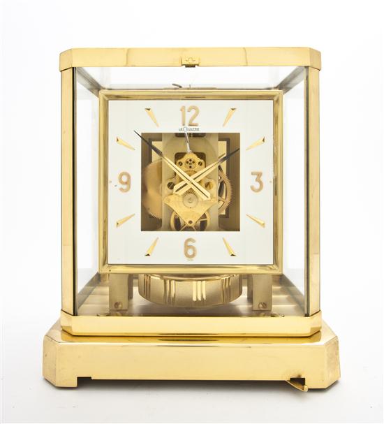 * A Swiss Glass and Brass Atmos