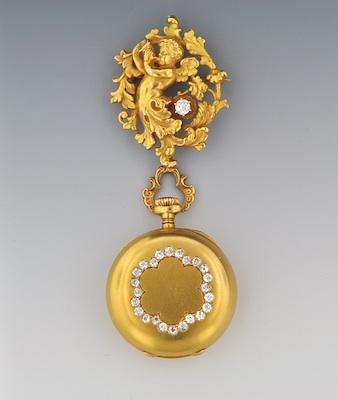 A Swiss Gold and Diamond Open