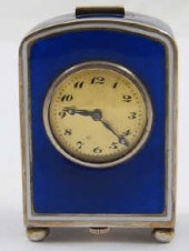 A Swiss hallmarked and enamell