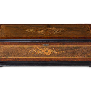 A Swiss Marquetry Harpe