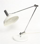 A Swiss Steel Adjustable Table