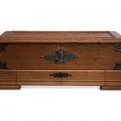 A Swiss Three-Cylinder Oak Mus