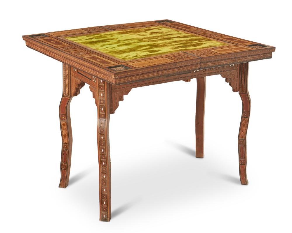 A SYRIAN FLIP-TOP GAME TABLEA