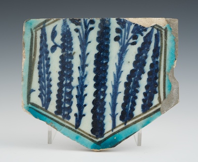 A Syrian or Egyptian Mamluk Tile