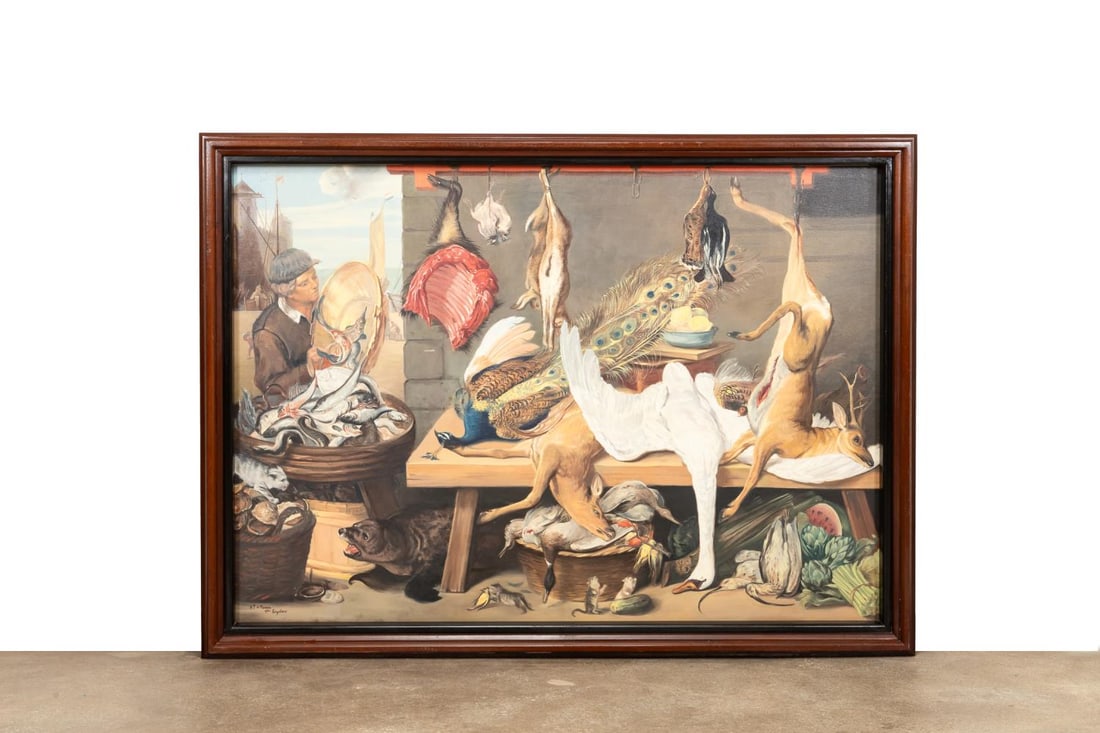 A. T. DE NAVARRE, 'MARKET SCENE