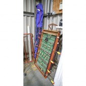 A table football table, 112 x
