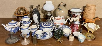 A table full of assorted