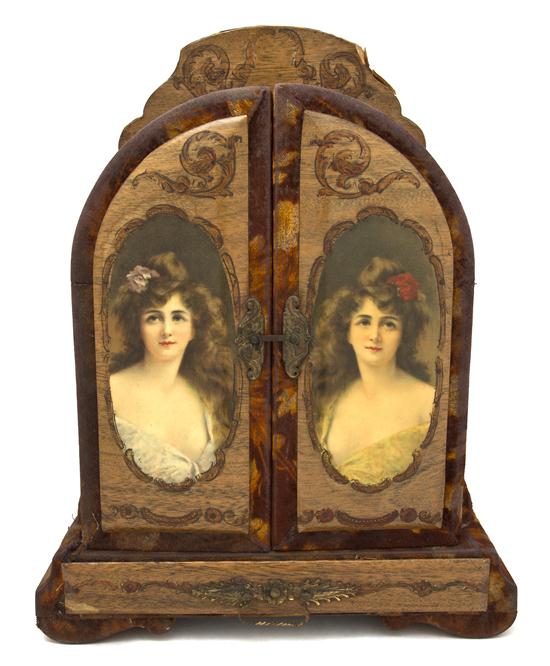 A Tabletop Dressing Cabinet
