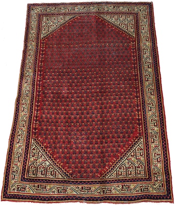 A Tabriz Carpet Pink ground with
