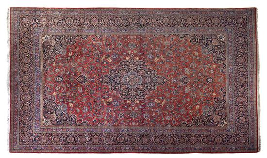 A Tabriz Wool Rug first half 20th