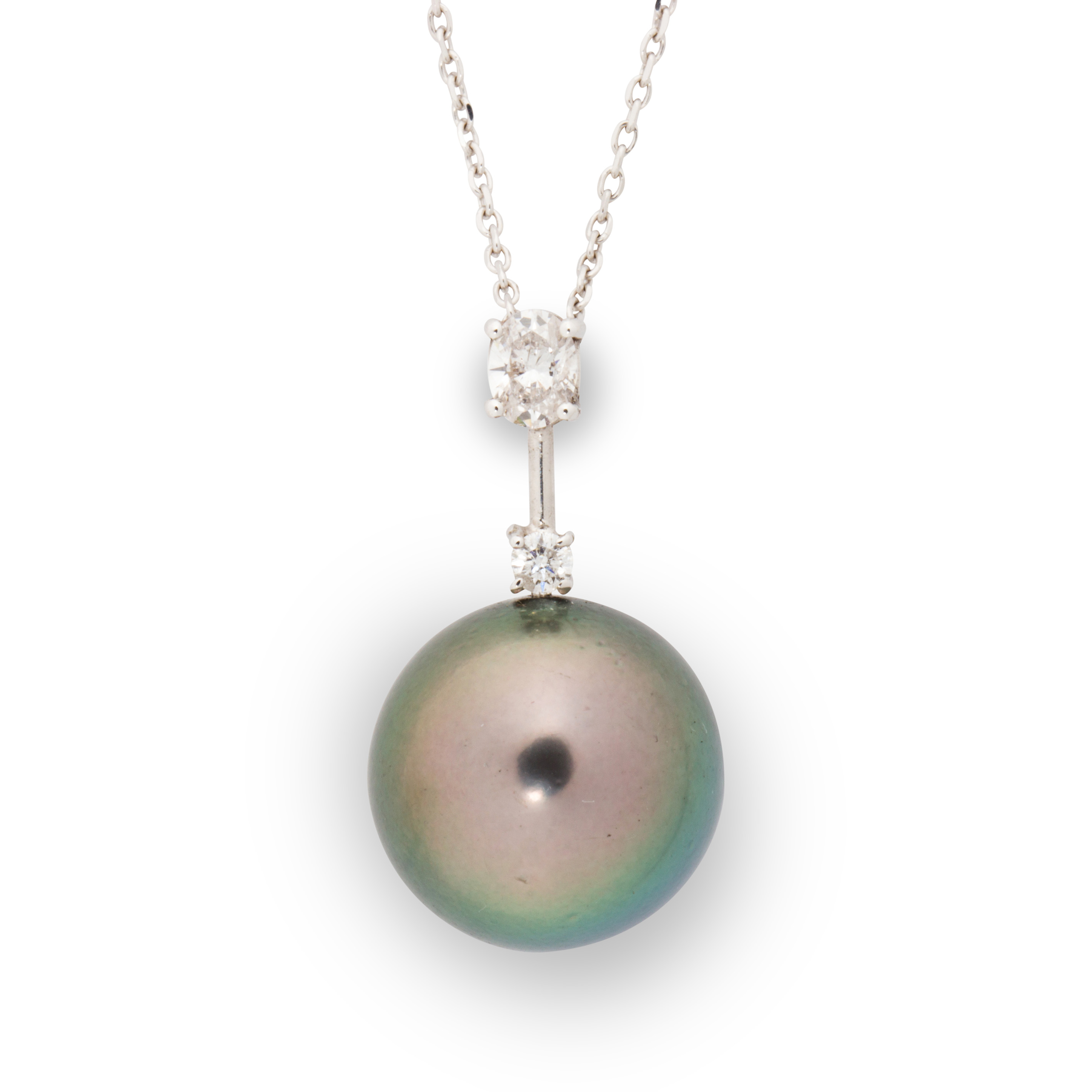 A TAHITIAN BLACK SOUTH SEA PEARL,