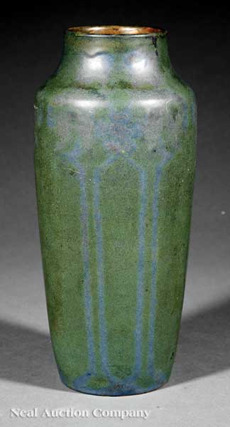 A Tall Walrath Art Pottery Vase