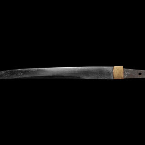 A Tanto blade unsigned, the wood