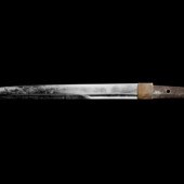 A Tanto
mounted in iron fittin