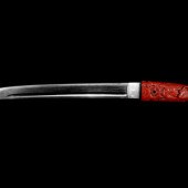 A Tanto
with elaborate carved