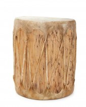 A TAOS DRUMA Taos drum,  Late