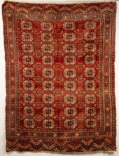 A Tekke rug, West Turkestan, c