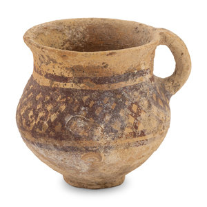 A Tepe Sialk Painted Pottery Cup