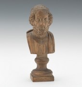 A Terracotta Bust of Homer aft