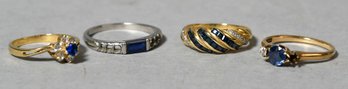 A tested platinum ring setting with