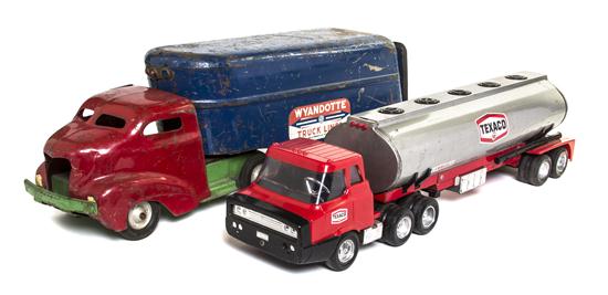 A Texaco Plastic Truck in the