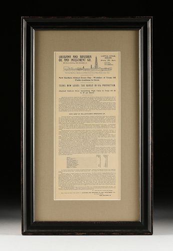 A TEXAS GUSHER AGE SPINDLETOP