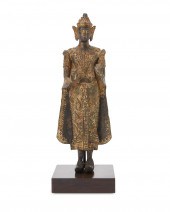 A THAI RATTANAKOSIN GILT-BRONZ