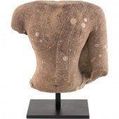 A Thai Stone Torso of Buddha
A