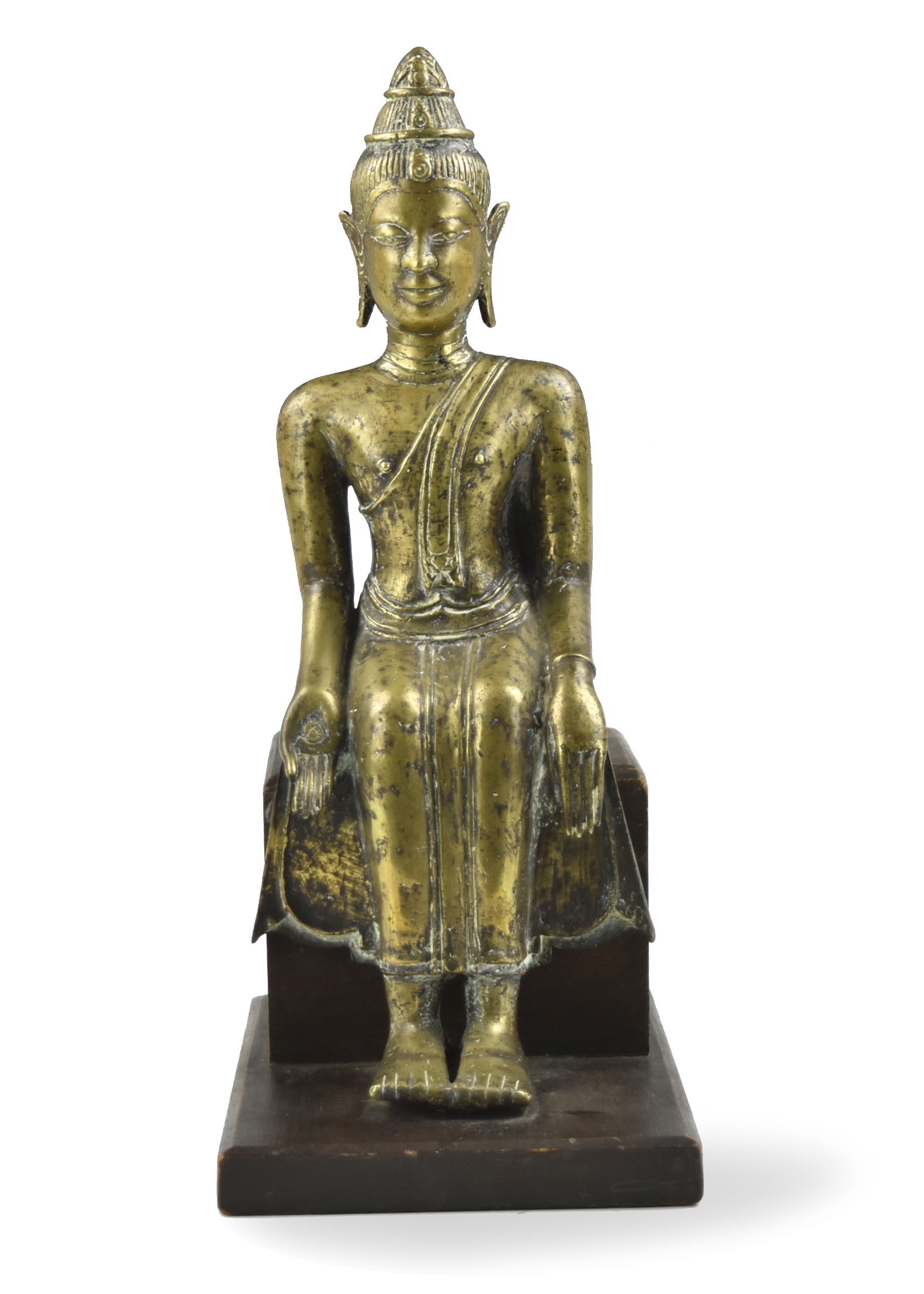 A THAILAND BURMESE BUDDHA,19THC .