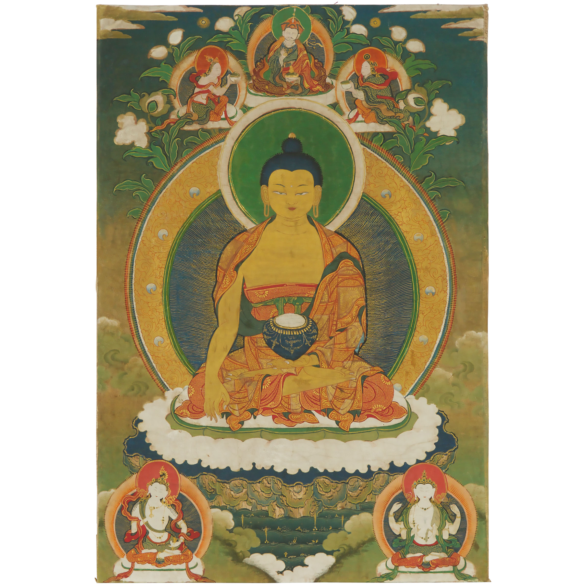 A Thangka of Amitabha, Tibet/China,