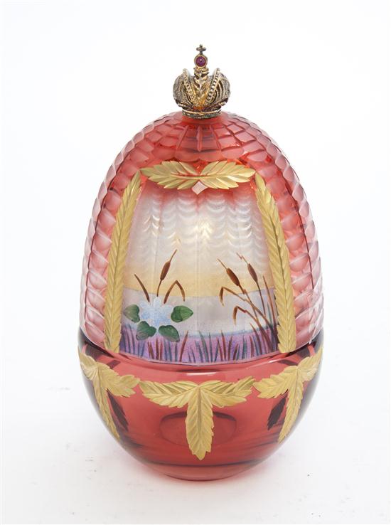 A Theo Faberge Gilt Silver