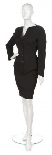 A Thierry Mugler Black Skirt S