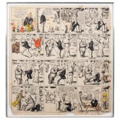 A Thirteen-Panel Comic Strip b