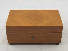A Thorens walnut veneered musical