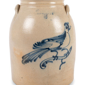 A Three-Gallon New York Stoneware
