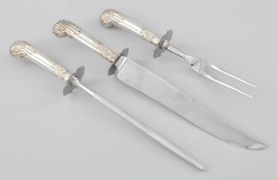 A Three Piece Carving Set with