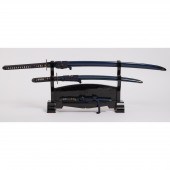 A Three-Piece Japanese Sword S
