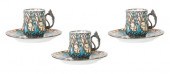 A THREE-PIECE PORCELAIN SERVIC