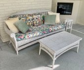A three piece set of vintage w