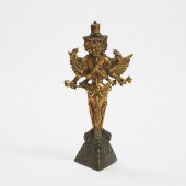 A Tibetan Bronze Ritual Dagger