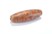 A TIBETAN DZI BEAD<br>A TIBETA