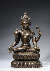 A TIBETAN PALA DYNASTY STYLE A