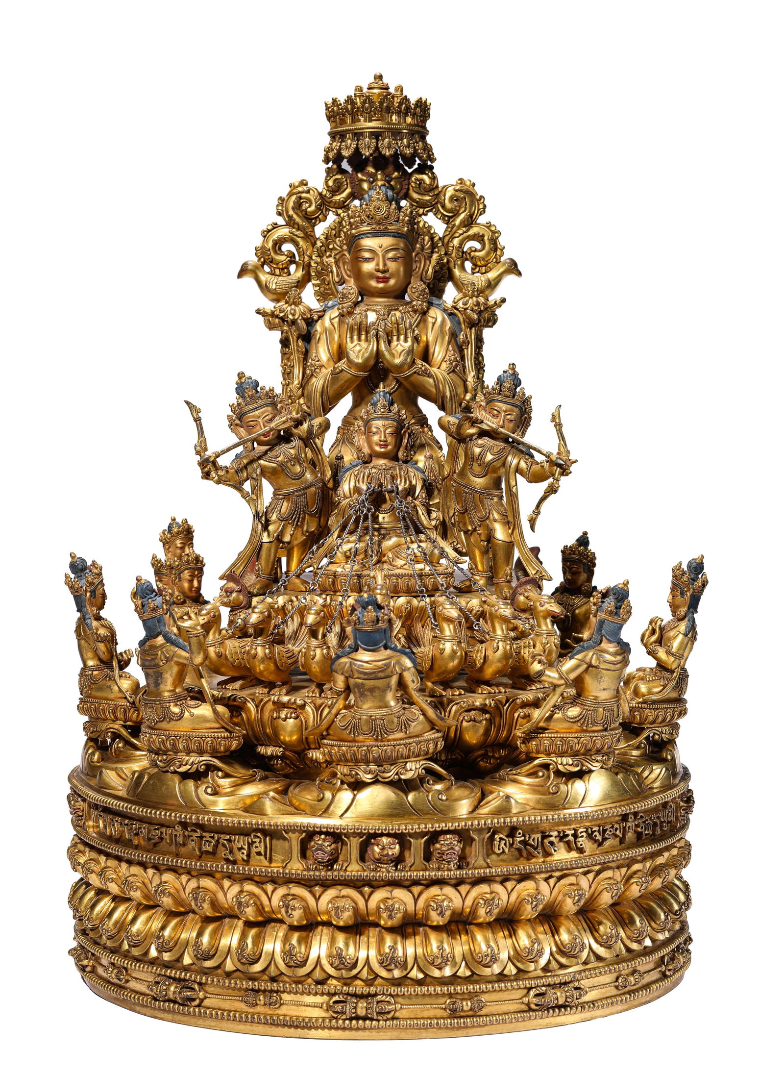 A TIBETAN ROYAL TEMPLE STYLE