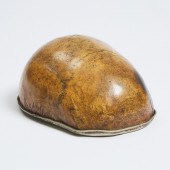 A Tibetan Silver-Mounted Kapal