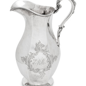 A Tiffany and Co. Silver Pitcher