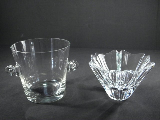 A Tiffany & Co crystal handled
