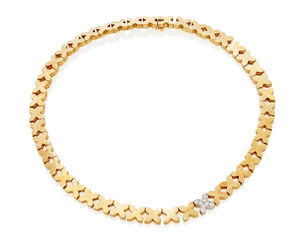 A TIFFANY & CO. DIAMOND NECKLACEA
