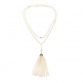A TIFFANY & CO FWP TASSEL NECK
