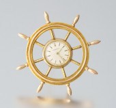 A Tiffany & Co Gold Nautical W
